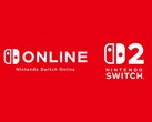 Nintendo Switch Online en Switch 2 logo (Afbeelding bron: Nintendo of America)
