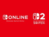 Nintendo Switch Online en Switch 2 logo (Afbeelding bron: Nintendo of America)