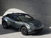 De Toyota bZ Compact SUV Concept heeft een groot infotainment display. (Beeldbron: Toyota)