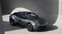 De Toyota bZ Compact SUV Concept heeft een groot infotainment display. (Beeldbron: Toyota)