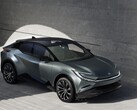 De Toyota bZ Compact SUV Concept heeft een groot infotainment display. (Beeldbron: Toyota)