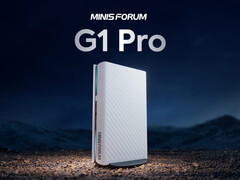 De Minisforum G1 en G1 Pro zijn visueel identiek. (Afbeeldingsbron: Minisforum)