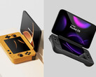De Pocket Flip 1S DS en Pocket DS van links naar rechts. (Afbeelding bron: Ayaneo - bewerkt)