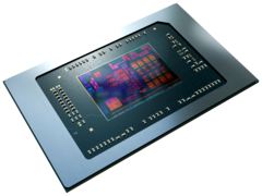 De AMD Ryzen 7040 Phoenix-HS APU&#039;s integreren een Xilinx FPGA Ryzen AI-accelerator. (Beeldbron: AMD)