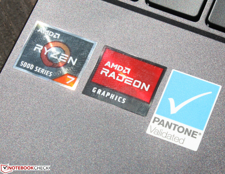 AMD Ryzen 7 5800H - De 45-watt versie voor mobiele apparaten.