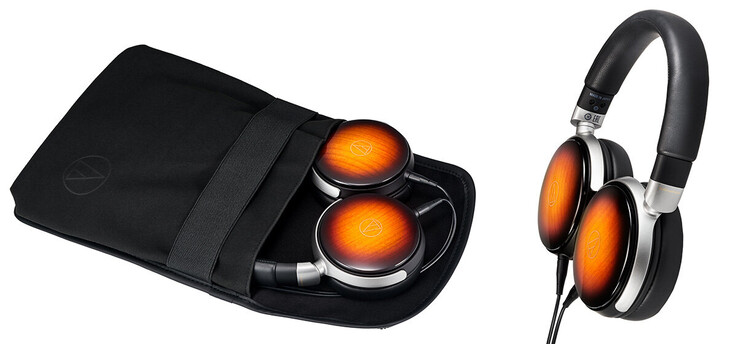 De Audio-Technica ATH-WP900SE wordt geleverd met een draagtasje.
