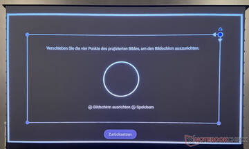 Handmatige keystone-correctie