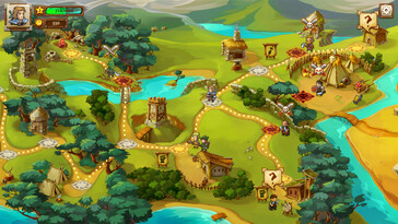 Afbeelding: Een screenshot van de gameplay van Braveland.