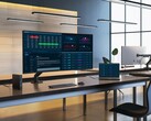 De Dell UltraSharp 52 Thunderbolt Hub Monitor kan tegelijkertijd op vier computers worden aangesloten. (Afbeeldingsbron: Dell)