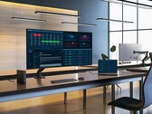 De Dell UltraSharp 52 Thunderbolt Hub Monitor kan tegelijkertijd op vier computers worden aangesloten. (Afbeeldingsbron: Dell)
