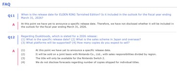 De Duskbloods en Elden Ring Switch 2 in Kadokawa winstbericht FAQ