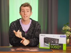 LTT zal geen standalone RTX 5060 Ti reviewvideo publiceren. (Afbeelding bron: Linus Tech Tips op YouTube)