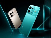 De Realme P4s zal verkrijgbaar zijn in grijs of turkoois.