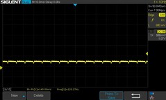 50% helderheid: 120 Hz DC dimmen