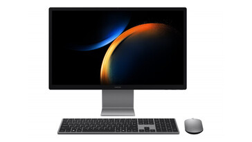 Voorkant van Samsung All-in-One Pro PC (Afbeelding bron: Samsung)