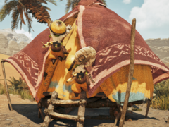 Een screenshot van Monster Hunter Wilds (bron: SteamDB)