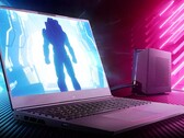 De XMG NEO 16 (E23) gaming laptop wordt geleverd met stereo speakers en een Thunderbolt 4 met 40 Gbit/s poort. (Beeldbron: XMG)