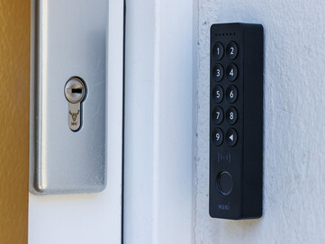 De Nuki Keypad 2 NFC kan discreet geplaatst worden.