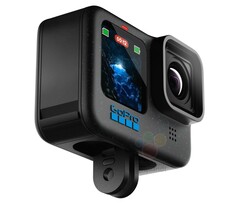 De Hero 12 Black biedt een verbeterde batterijlevensduur en beeldstabilisatie in vergelijking met het model van vorig jaar. (Afbeelding bron: WinFuture & @rquandt)