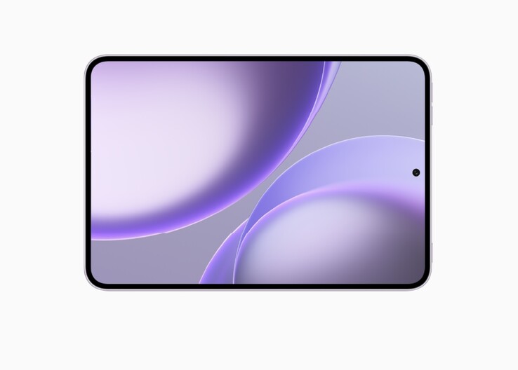 Het scherm van de Oppo Pad Mini.