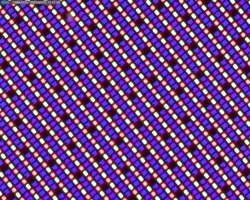 Duidelijke OLED subpixels
