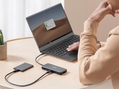 De nieuwe Anker Nano USB-C Hub zou een soortgelijk ontwerp kunnen hebben als de oudere 555 USB-C Hub (afgebeeld)