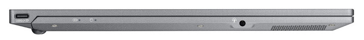 Links: USB 3.1 Gen.1 Type-C, audio-combo jack (foto: Asus)