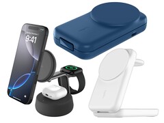 De draadloze opladers uit de Belkin UltraCharge Collection ondersteunen Qi2.2 25W snel draadloos opladen. (Afbeeldingsbron: Belkin)