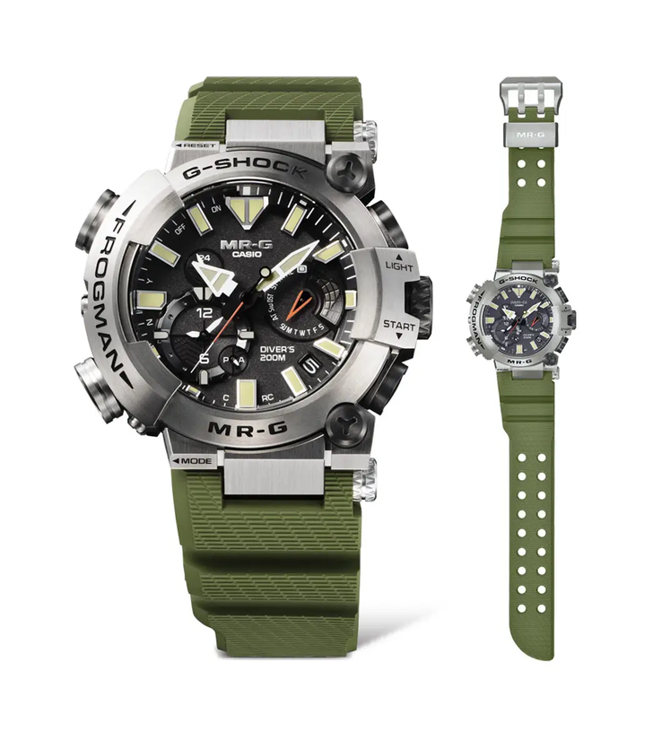 Het Casio MRG-BF1000 Goliath Frogman horloge. (Afbeeldingsbron: Casio)
