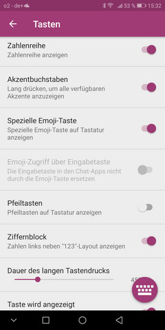 toetsenbordmenu