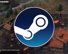 Een afbeelding met het Steam-logo en de game Thronebreaker: The Witcher Tales, nu met 80% korting.