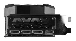 KFA2 GeForce RTX 3080 SG12 GB externe poorten (Bron: KFA2)