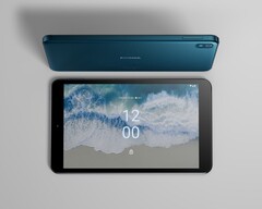 De Nokia T10 wordt alleen geleverd in een oceaanblauwe kleuroptie. (Afbeelding bron: HMD Global)