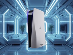 Mockup van PS6-console wordt getoond