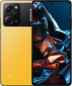 Poco X5 Pro in geel