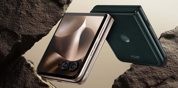 De Motorola Razr 60 Ultra. (Afbeeldingsbron: via Evan Blass)