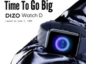 De DIZO Watch D heeft onder meer een 1,8-inch display. (Afbeelding: DIZO)