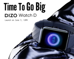 De DIZO Watch D heeft onder meer een 1,8-inch display. (Afbeelding: DIZO)