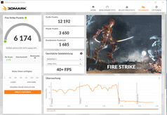 Fire Strike (Energiebesparende modus, netvoeding)