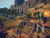Een afbeelding van een gebouw in Survival: Fountain of Youth, momenteel te koop op Steam.