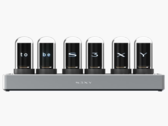 De Tesla S3xy Time Glow Clock heeft zes IPS-kleurenschermen. (Afbeeldingsbron: Tesla)