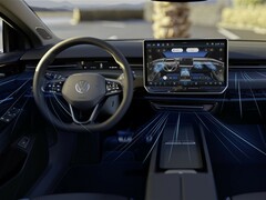 Volkswagen heeft een intelligent airconditioningsysteem onthuld dat het zal gebruiken in de nieuwe ID.7 EV. (Beeldbron: Volkswagen)