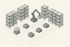 Amazon: Interne doelstelling om 600.000 banen te schrappen door middel van AI en robotica onthuld. (Afbeeldingsbron: GPT-image-1)