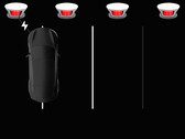 Parkeren aan de lijn bij Superchargers kan onvermijdelijk zijn (afbeelding: Tesla App Updates/X)