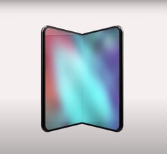 De aanstaande opvouwbare iPhone van Apple zou volgens de geruchten een vouwvrij scherm hebben. (Afbeeldingsbron: Concept Creator via YouTube)