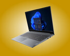 De Lenovo V15 Gen 6 AMN in de afwerking Luna Grey.