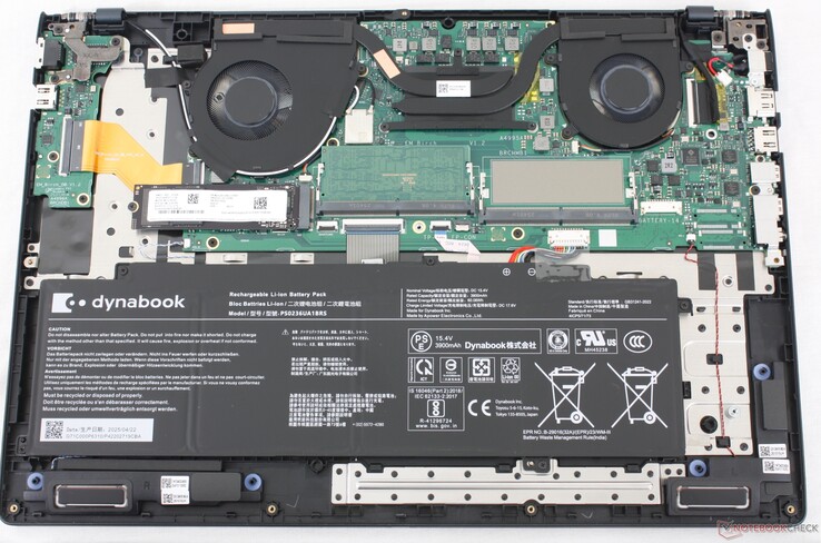 Gemakkelijk te onderhouden met toegankelijke M.2 2280 SSD en twee DDR5 SODIMM-sleuven