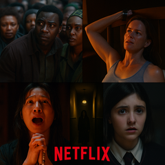 Composiet gemaakt voor Notebookcheck met persfoto&#039;s van Netflix, Sony Pictures en officiële studiopersmappen. Gebruikt onder Fair Use voor redactioneel commentaar.