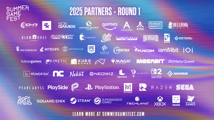 Ronde 1 partners op Summer Game Fest 2025 (Afbeelding Bron: Summer Game Fest)