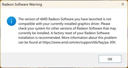 Voorgeconfigureerd systeem opent geen Radeon software.
